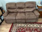 3 zitsbankstel met relaxfunctie, Ophalen, 150 tot 200 cm, Driepersoons, Zo goed als nieuw
