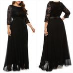 nieuwe galajurk maat 56 zwart, Galajurk, Zwart, Maat 46/48 (XL) of groter, All2wish4