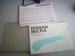Instructieboekje / handleiding Nissan Micra K10 uit 1989, Ophalen of Verzenden