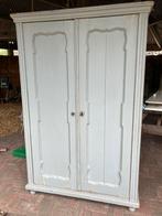 Brocante kledingkast, Huis en Inrichting, Kasten | Kledingkasten, Ophalen, Gebruikt, 100 tot 150 cm, 150 tot 200 cm