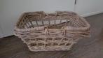 mand draagmand, Ophalen, Mand, Nieuw, Riet