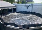W'eau premium solar cover, rond zwart 460cm, heavy duty, Tuin en Terras, Ophalen of Verzenden, Nieuw, Afdekzeil