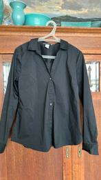 HM blouse zwart 42 met stretch, Ophalen of Verzenden, Zo goed als nieuw