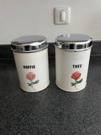 Brabantia Koffie- en Theeblikken Set Vintage, Ophalen of Verzenden, Gebruikt