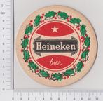 Bierviltje - Heineken Bier, Kerst, Verzamelen, Biermerken, Viltje(s), Heineken, Ophalen of Verzenden, Zo goed als nieuw