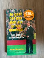 Johan Cruijff boek : Je gaat het pas zien als je het doorheb, Verzamelen, Ophalen of Verzenden, Ajax, Boek of Tijdschrift