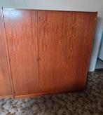 Teak fineer kledingkast jaren 60 bezorgen mogelijk, Ophalen, Gebruikt, 50 tot 100 cm, 150 tot 200 cm