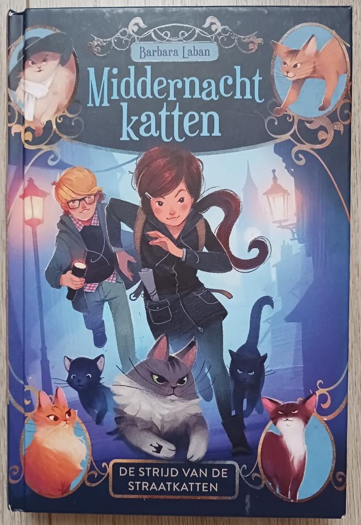 Middernachtkatten - Barbara Laban, Boeken, Kinderboeken | Jeugd | onder 10 jaar, Zo goed als nieuw, Fictie algemeen, Ophalen of Verzenden