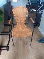 Rieten stoel, Ophalen, Bruin, Riet of Rotan, Zo goed als nieuw