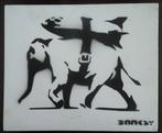 Banksy Heavy weaponry graffiti schilderij, Ophalen of Verzenden
