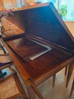 Eettafel met stoelen, Huis en Inrichting, Tafels | Eettafels, Ophalen, 200 cm of meer, 50 tot 100 cm, Zo goed als nieuw