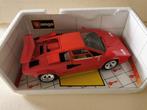 BBurago 1/18 Lamborghini,rode uitvoering, nw. in doos, Hobby en Vrije tijd, Modelauto's | 1:18, Verzenden, Nieuw, Auto, Bburago
