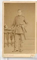 cdv militair 046 - Grenadier - Den Haag, Verzamelen, Verzenden, Landmacht, Nederland, Foto of Poster