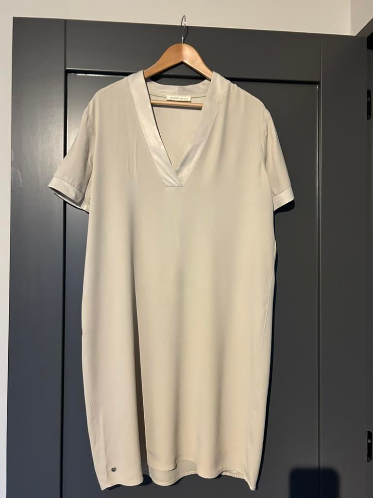 Leuk champagnekleurig jurkje/tuniek maat L van Stroke, Kleding | Dames, Jurken, Maat 38/40 (M), Overige kleuren, Verzenden, Zo goed als nieuw