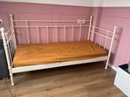 Ikea metalen bed, Ophalen, Gebruikt, 90 cm, Eenpersoons