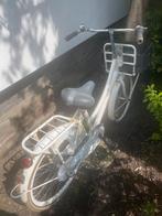Meidenfiets Met terutraprem en mand voor schoolspullen, Fietsen en Brommers, Fietsen | Meisjes, Ophalen, Gebruikt, 24 inch