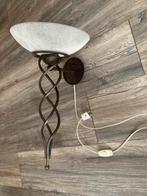 Mediterraanse wandlamp, Ophalen, Gebruikt, Glas, Mediterraans