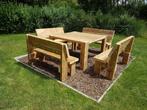 Tuinbank met of zonder rugleuning tuintafel sloophout horeca, Tuin en Terras, Ophalen, Nieuw, Hout, Bank
