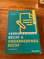 Verbindtenissen Recht & Ondernemingsrecht, Ophalen, Gamma, Gelezen, HBO