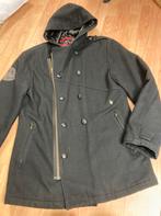 Volcom wollen jas zgan L, Ophalen of Verzenden, Zo goed als nieuw, Zwart