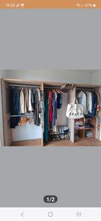 Kledingkast van steigerhout, Ophalen of Verzenden, Zo goed als nieuw, 50 tot 75 cm, 200 cm of meer