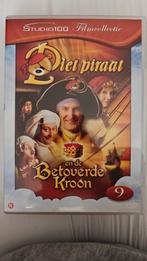 Piet piraat en de betoverde kroon DVD, Avontuur, Gebruikt, Alle leeftijden, Ophalen of Verzenden