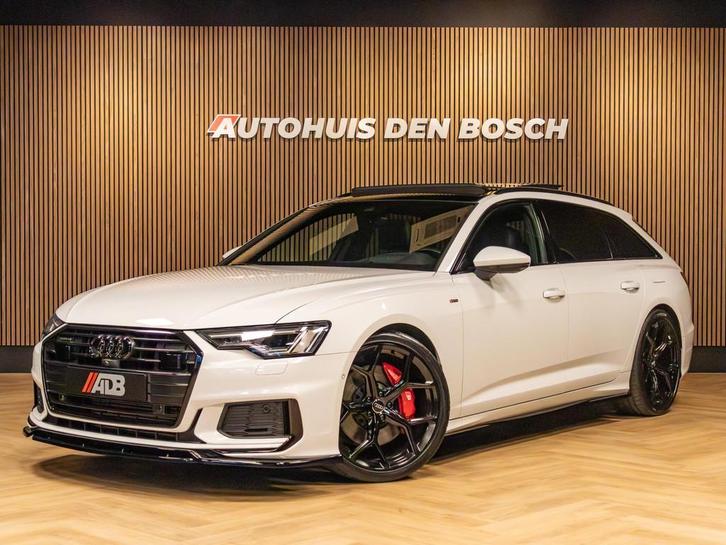 Audi A6 Avant 55 TFSI e Quattro S Line Competition 367PK, Auto's, Audi, Bedrijf, Te koop, A6, 360° camera, 4x4, ABS, Achteruitrijcamera