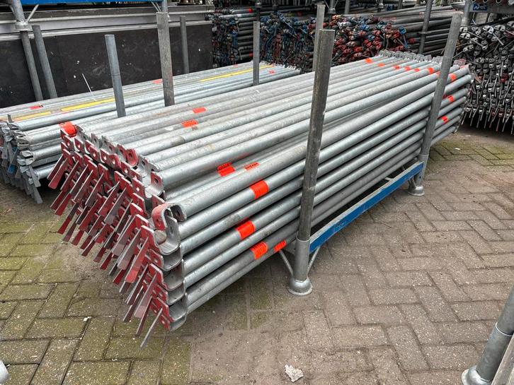 Layher Allround tussenligger 2.57M, Doe-het-zelf en Verbouw, Steigers, Zo goed als nieuw, 5 meter of hoger, Ophalen