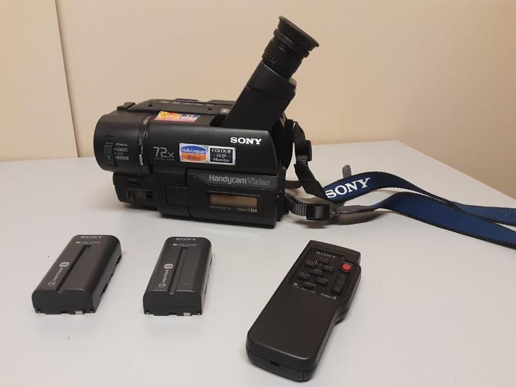 SONY HANDYCAM Video 8 XR filmcamera, Verzamelen, Fotografica en Filmapparatuur, Filmcamera, 1980 tot heden, Ophalen of Verzenden
