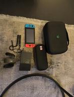 Nitendo switch+oberg doos+spelletjes, Ophalen of Verzenden, Zo goed als nieuw, Sport, 3 spelers of meer