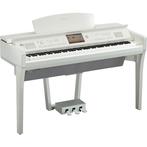 Yamaha Clavinova CVP‑709 | Uit 2018 | Topstaat + Revisie, Muziek en Instrumenten, Piano's, Ophalen, Wit, Zo goed als nieuw, Piano