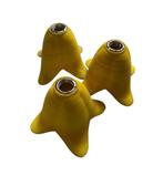 Lampenkapjes, model tulp, Ophalen, Geel, Aardewerk of Porselein, Zo goed als nieuw