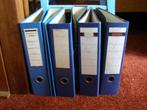 6 blauwe ordners, Diversen, Schrijfwaren, Ophalen of Verzenden, Gebruikt