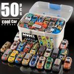 50 stuks pull back autootjes in een koffer, Ophalen of Verzenden, Nieuw