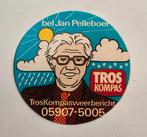 Sticker Bel Jan Pelleboer/Tros Kompas, Verzamelen, Ophalen of Verzenden, Nieuw, Film, Tv of Omroep