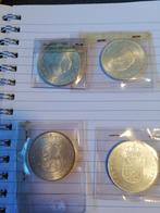 4 zilveren tientjes 2x 1970 en 2 x 1973, Postzegels en Munten, Koningin Juliana, Zilver, Ophalen of Verzenden, Losse munt
