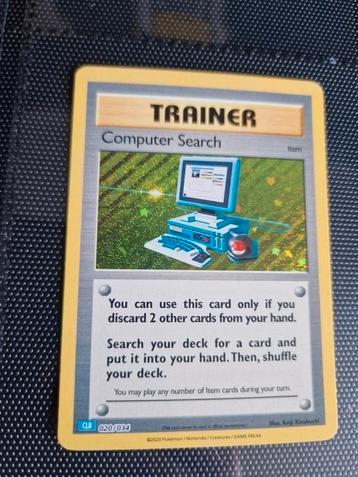 Computer search 020/ 034 holo NM beschikbaar voor biedingen