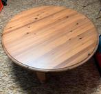 Old finsh grenen salon tafel, Ophalen, Gebruikt, 100 tot 150 cm, Rond