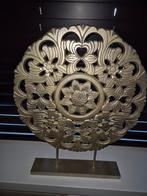 Sier ornament op voet (2x), Ophalen of Verzenden, Zo goed als nieuw