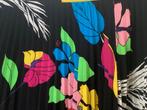 Zwarte plissé rok met tropische bloemen ESSENTIEL ANTWERP L, Kleding | Dames, Overige kleuren, Maat 42/44 (L), Ophalen of Verzenden