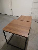 2 bijzet tafels., Ophalen of Verzenden, Zo goed als nieuw, Rond, Hout