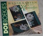 Wenskaarten met Kerststofjes - doe1323, Ophalen of Verzenden, Zo goed als nieuw