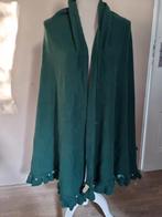 Omslagdoek, stola smaragdgroen, groen wol, Ophalen of Verzenden, Zo goed als nieuw, Maat 46/48 (XL) of groter, Sjaal