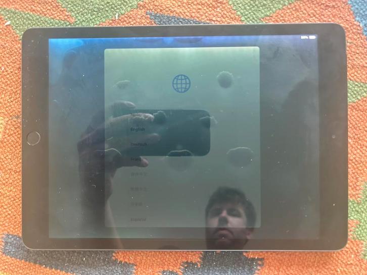 iPad 7e Gen (2019) - Scherm defect, Computers en Software, Apple iPads, Gebruikt, Apple iPad, Wi-Fi, 10 inch, 32 GB, Grijs, Ophalen of Verzenden