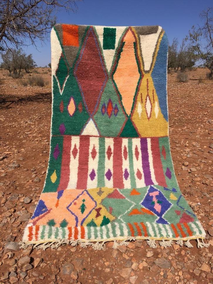 Tapijt Boujaad 297 x 150 cm, Huis en Inrichting, Stoffering | Tapijten en Kleden, Nieuw, 150 tot 200 cm, 200 cm of meer, Rechthoekig