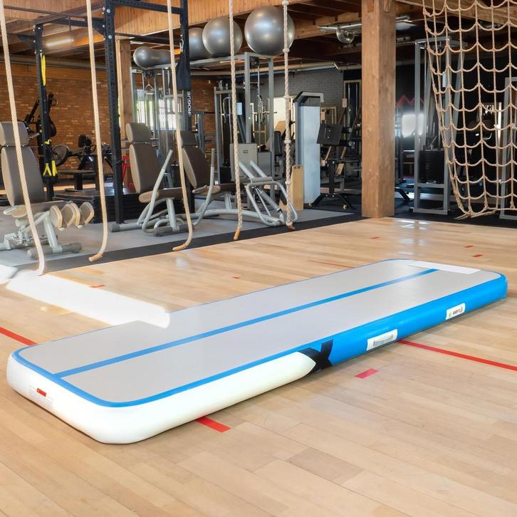 AirTrack set 3,4,5meter,dik15cm,nieuw, blauw,roze,zwart,rood, Sport en Fitness, Turnen, Nieuw, Overige typen, Groter dan maat 42