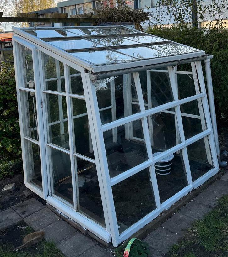 Unieke kweekkas, Tuin en Terras, Kassen, Zo goed als nieuw, Overige materialen, Glas, Ophalen of Verzenden