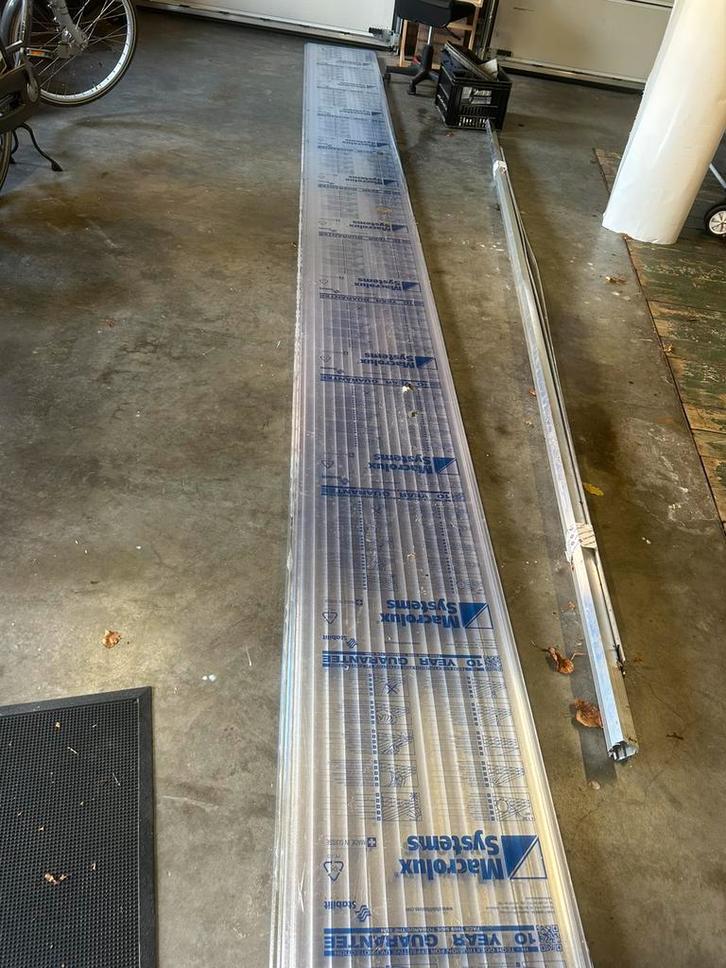 Dakplaten, Doe-het-zelf en Verbouw, Metalen, Zo goed als nieuw, Ophalen