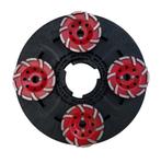 Turbo rij diamantschij voor Numatic en Woodboy, Doe-het-zelf en Verbouw, Gereedschap | Schuurmachines, Ophalen of Verzenden, Zo goed als nieuw