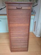 houten kast met roldeur, Huis en Inrichting, Kasten | Roldeurkasten en Archiefkasten, Ophalen, Minder dan 50 cm, Gebruikt, 100 tot 150 cm